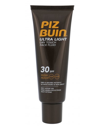PIZ BUIN Ultra Light Dry Touch Face Fluid SPF30 Preparat do opalania twarzy 50ml