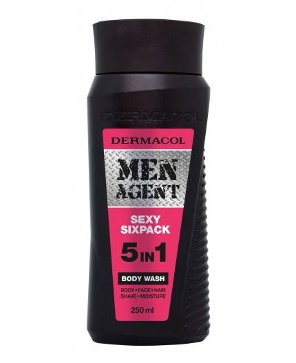 Dermacol Men Agent Sexy Sixpack 5in1 Żel pod prysznic 250ml
