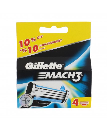 Gillette Mach3 Wkład do maszynki 4szt