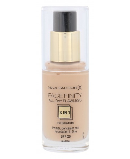 Max Factor Facefinity 3 in 1 SPF20 Podkład 30ml 60 Sand