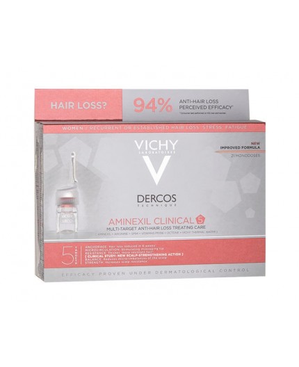 Vichy Dercos Aminexil Pro Intensive Treatment Serum do włosów 21x6ml