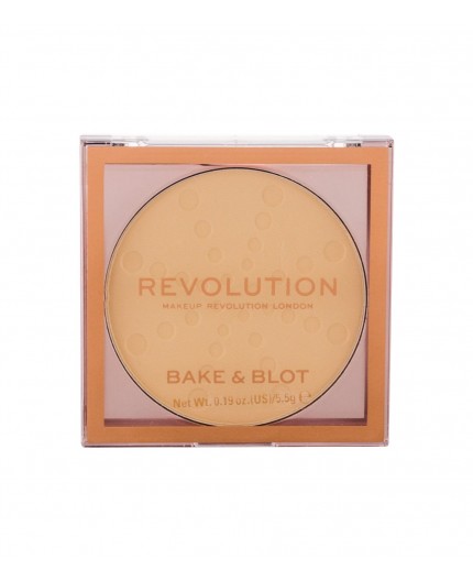 Makeup Revolution London Bake & Blot Puder 5,5g Banana Light