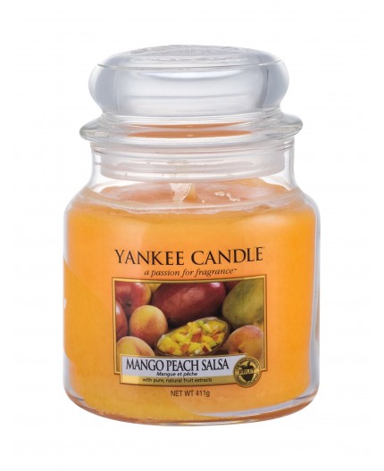 Yankee Candle Mango Peach Salsa Świeczka zapachowa 411g