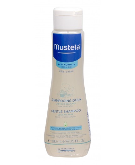 Mustela Bébé Gentle Shampoo Szampon do włosów 200ml