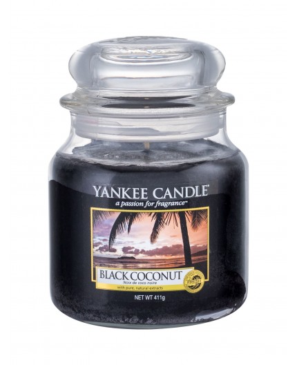 Yankee Candle Black Coconut Świeczka zapachowa 411g
