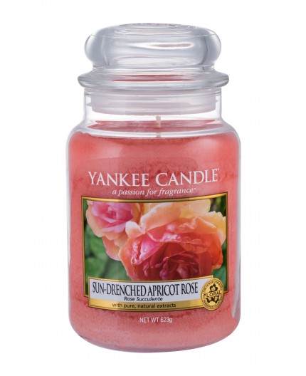 Yankee Candle Sun-Drenched Apricot Rose Świeczka zapachowa 623g