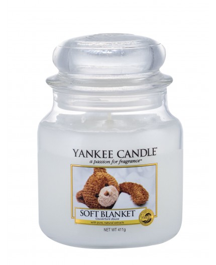 Yankee Candle Soft Blanket Świeczka zapachowa 411g