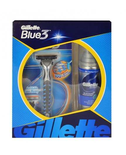 Gillette Blue3 Maszynka do golenia 1szt zestaw upominkowy