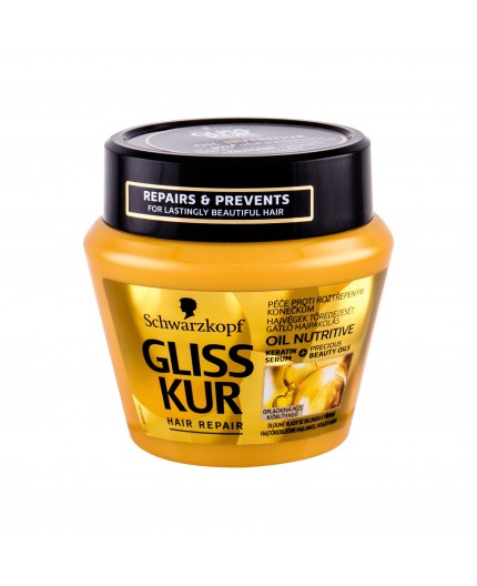 Schwarzkopf Gliss Kur Oil Nutritive Maska do włosów 300ml