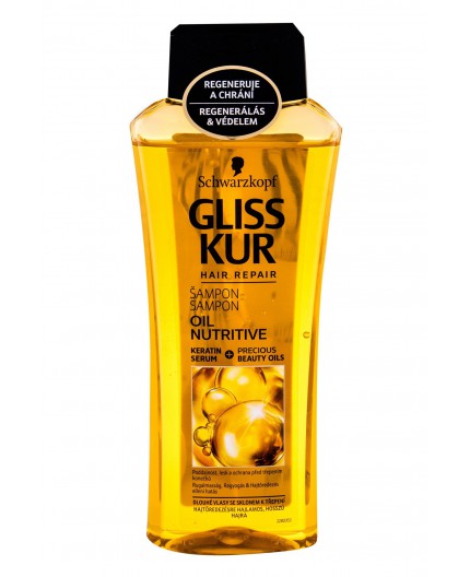 Schwarzkopf Gliss Kur Oil Nutritive Szampon do włosów 400ml