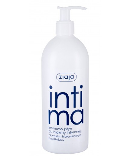Ziaja Intimate Creamy Wash With Hyaluronic Acid Kosmetyki do higieny intymnej 500ml