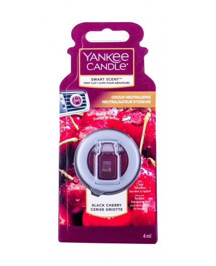 Yankee Candle Black Cherry Zapach samochodowy 4ml