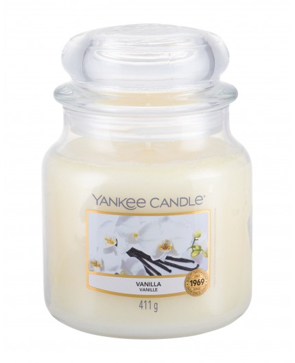 Yankee Candle Vanilla Świeczka zapachowa 411g