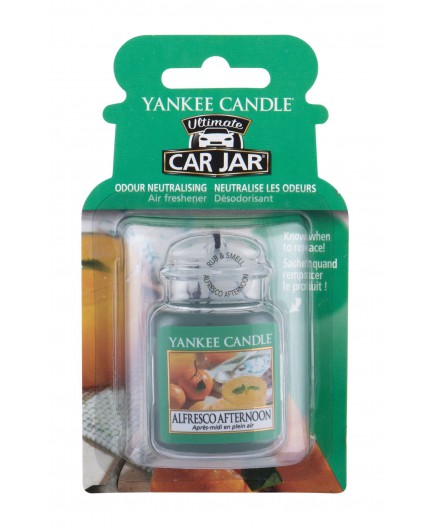 Yankee Candle Alfresco Afternoon Car Jar Zapach samochodowy 1szt