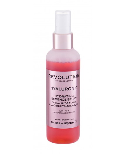 Makeup Revolution London Skincare Hyaluronic Hydrating Essence Spray Wody i spreje do twarzy 100ml