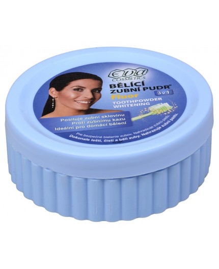 Eva Cosmetics Whitening Toothpowder Fluor 3in1 Wybielanie zębów 30g