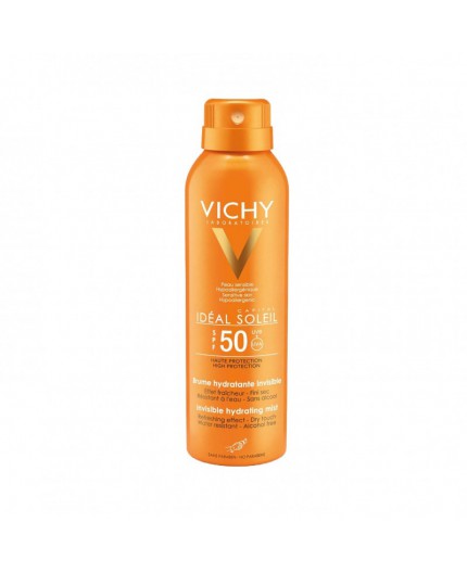 Vichy Capital Soleil Invisible Hydrating Mist SPF50 Preparat do opalania ciała 200ml