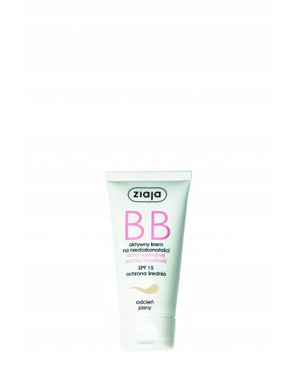 Ziaja BB Cream Normal and Dry Skin SPF15 Krem BB 50ml Light