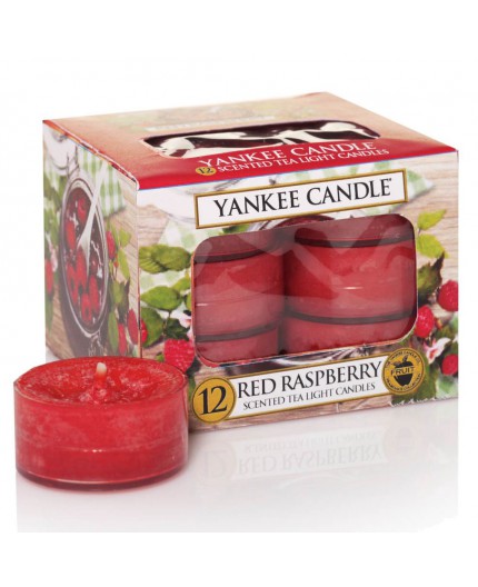 Yankee Candle Red Raspberry Świeczka zapachowa 117,6g