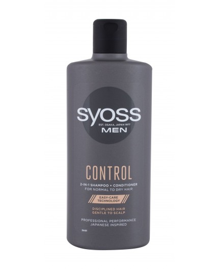Syoss Professional Performance Men Control 2-in-1 Szampon do włosów 440ml