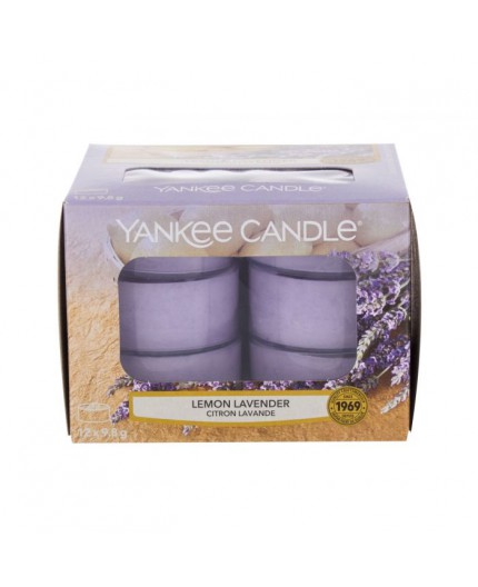 Yankee Candle Lemon Lavender Świeczka zapachowa 117,6g