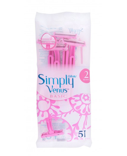 Gillette Venus Simply Basic Maszynka do golenia 5szt