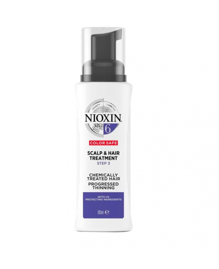 Nioxin System 6 Scalp & Hair Treatment Pielęgnacja bez spłukiwania 100ml