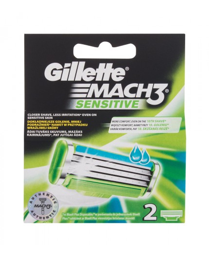 Gillette Mach3 Sensitive Wkład do maszynki 2szt