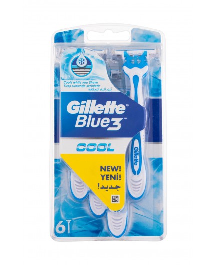 Gillette Blue3 Cool Maszynka do golenia 6szt