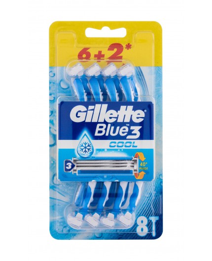 Gillette Blue3 Cool Maszynka do golenia 8szt