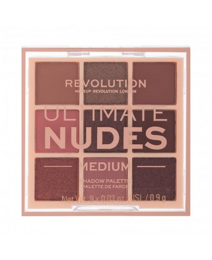 Makeup Revolution London Ultimate Nudes Cienie do powiek 8,1g Medium