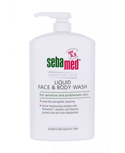 SebaMed Sensitive Skin Face & Body Wash Mydło w płynie 1000ml