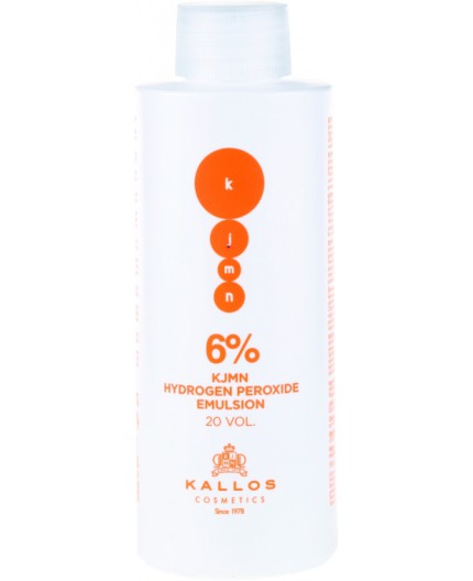 Kallos Cosmetics KJMN Hydrogen Peroxide Emulsion 6% Farba do włosów 1000ml