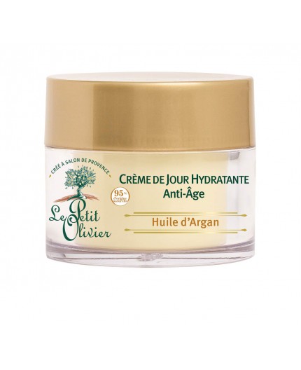 Le Petit Olivier Argan Oil Moisturizing Day Cream Anti-Aging Krem do twarzy na dzień 50ml