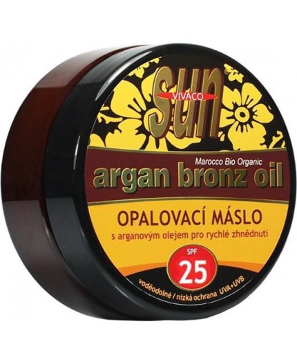 Vivaco Sun Argan Bronz Oil SPF25 Preparat do opalania twarzy 200ml