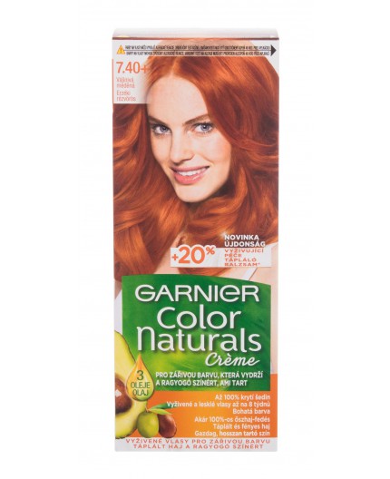 Garnier Color Naturals Créme Farba do włosów 40ml 7,40  Copper Passion
