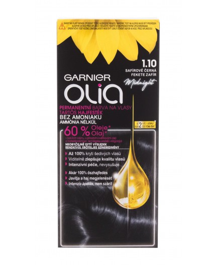 Garnier Olia Farba do włosów 50g 1,10 Black Sapphire