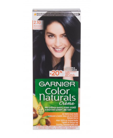 Garnier Color Naturals Créme Farba do włosów 40ml 2,10 Blueberry Black