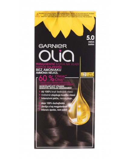 Garnier Olia Farba do włosów 50g 5,0 Brown