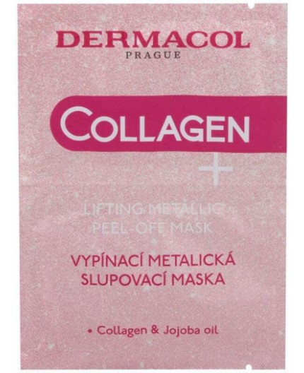 Dermacol Collagen  Lifting Metallic Peel-Off Maseczka do twarzy 15ml