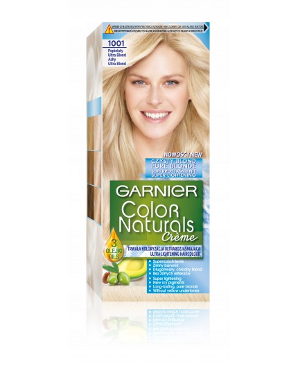 Garnier Color Naturals Créme Farba do włosów 40ml 1001 Pure Blond