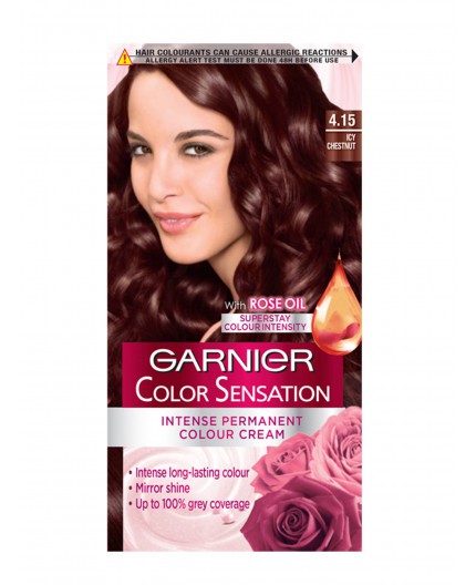 Garnier Color Sensation Farba do włosów 40ml 4,15 Icy Chestnut