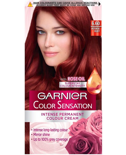 Garnier Color Sensation Farba do włosów 40ml 6,60 Intense Ruby