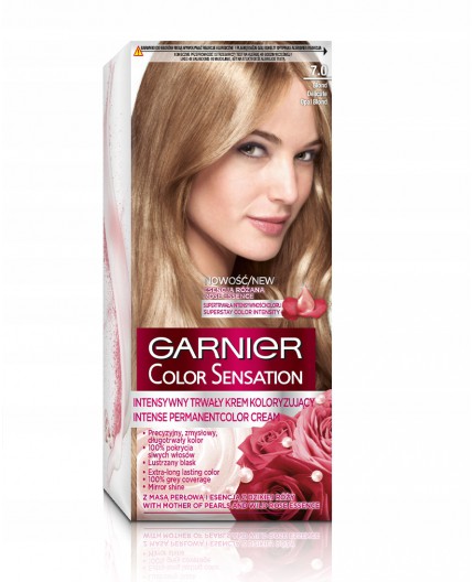 Garnier Color Sensation Farba do włosów 40ml 7,0 Delicate Opal Blond