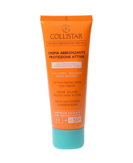 Collistar Special Perfect Tan Active Protection Sun Cream SPF50 Preparat do opalania ciała 100ml