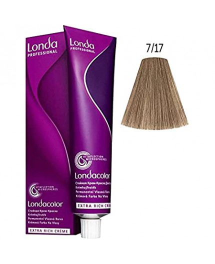 Londa Professional Permanent Colour Extra Rich Cream Farba do włosów 60ml 7/17