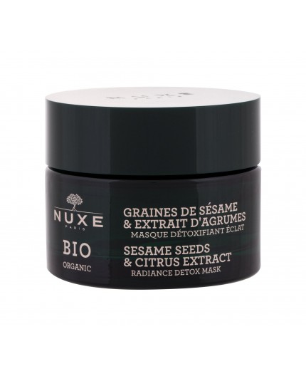 NUXE Bio Organic Sesame Seeds & Citrus Extract Radiance Detox Mask Maseczka do twarzy 50ml