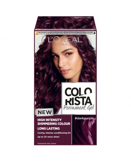 L´Oréal Paris Colorista Permanent Gel Farba do włosów 60ml Dark Purple