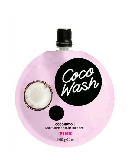 Pink Coco Wash Coconut Oil Cream Body Wash Travel Size Krem pod prysznic 50ml